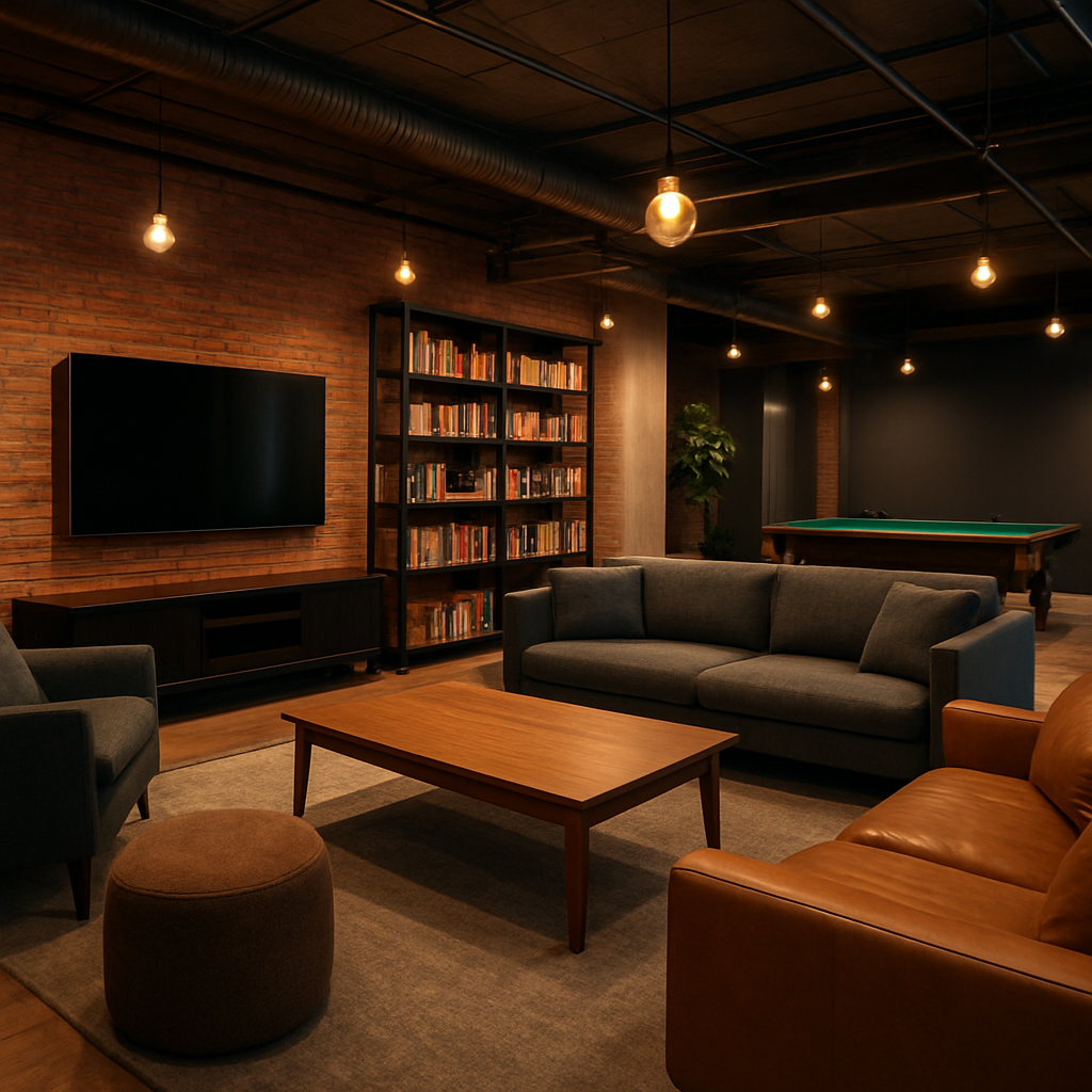 Student accommodation common room